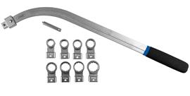 Ključ za španere u setu sa izmenljivim nastavcima 12-19 mm JBM